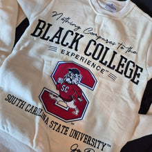 Load image into Gallery viewer, SCSU Black Experience Cream Sweatshirt