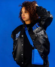 Load image into Gallery viewer, Hampton Luxe Blackout Bomber