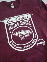 Load image into Gallery viewer, Truth and Serve NCCU (Sweat/ T-shirt)
