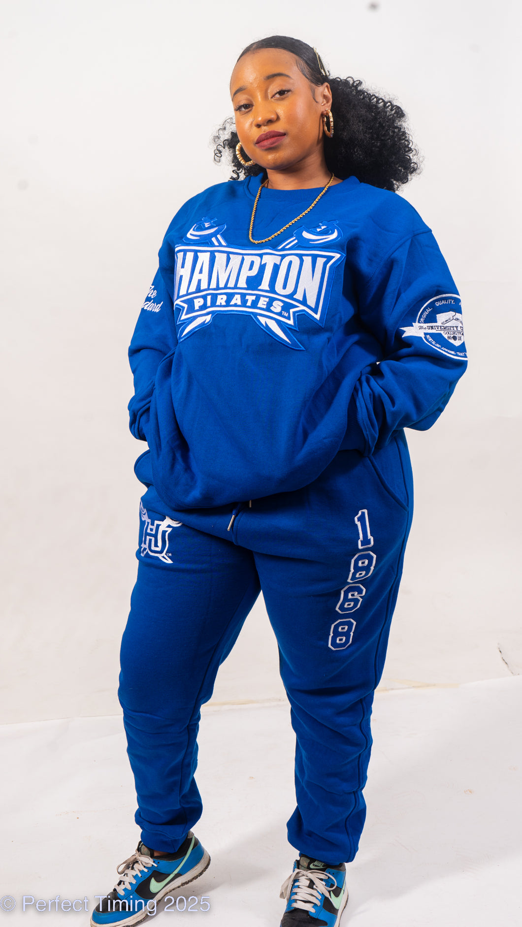 Hampton University Short/ Jogger Set