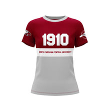 Load image into Gallery viewer, NCCU Vintage Colorblock Chenille T-Shirt
