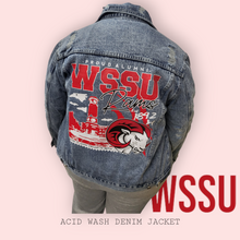 Load image into Gallery viewer, Love My WSSU Denim Jacket
