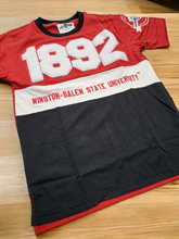 Load image into Gallery viewer, WSSU Vintage Colorblock T-Shirt
