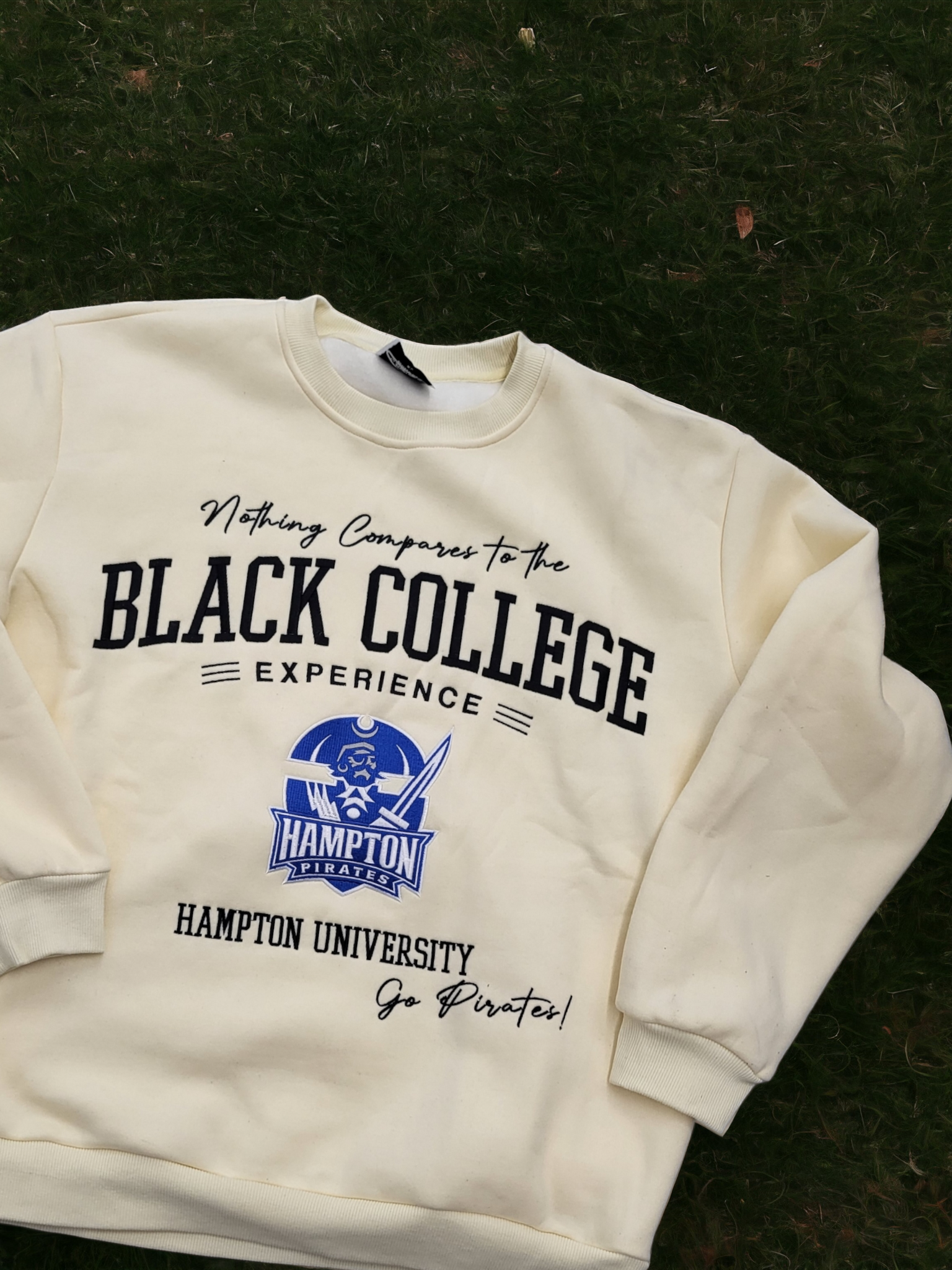 Black college sweatshirt hot sale