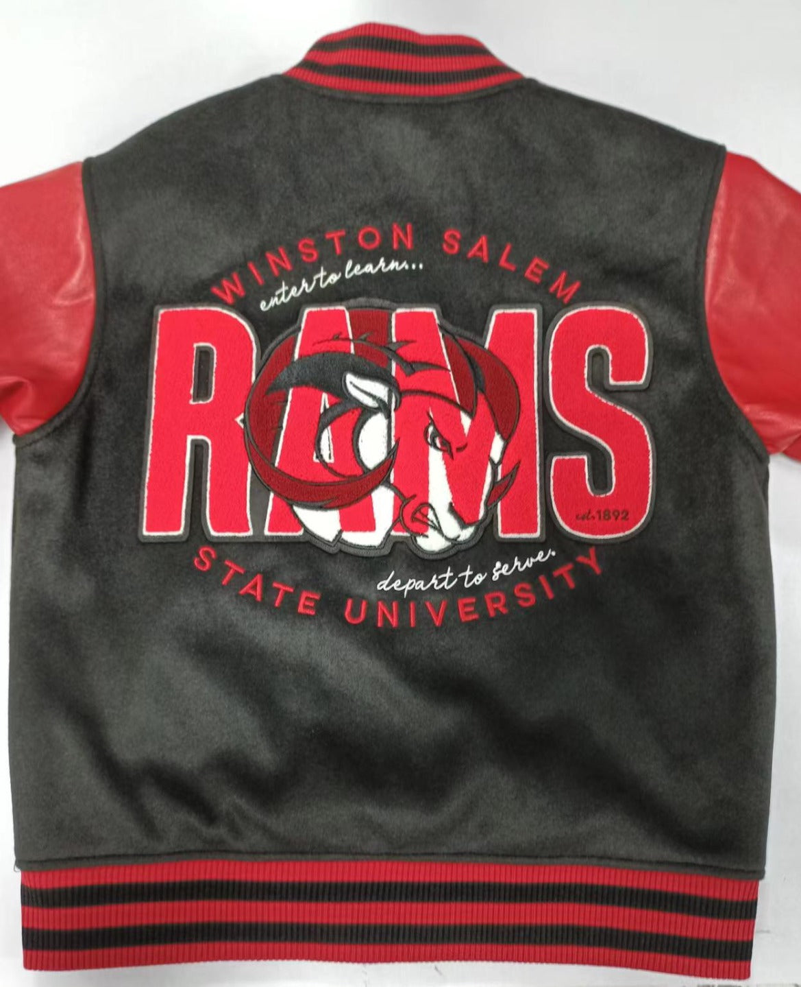Perth Rams Jacket RAMS Letterman Jacket – Theuniversitycloset